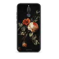 Thumbnail for huawei mate 10 lite Vintage Roses θήκη από τη Smartfits με σχέδιο στο πίσω μέρος και μαύρο περίβλημα | Smartphone case with colorful back and black bezels by Smartfits