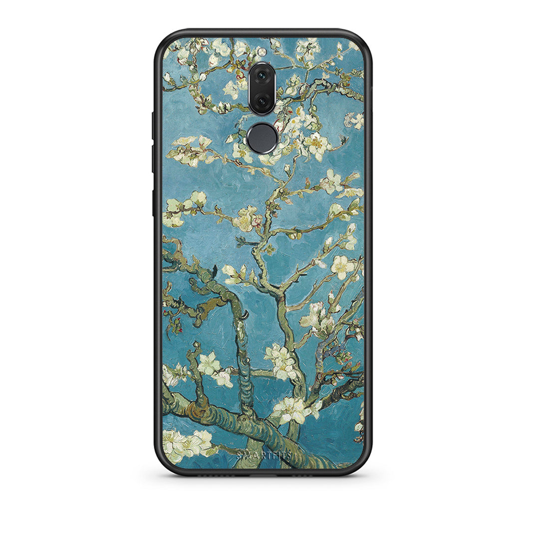 huawei mate 10 lite White Blossoms θήκη από τη Smartfits με σχέδιο στο πίσω μέρος και μαύρο περίβλημα | Smartphone case with colorful back and black bezels by Smartfits