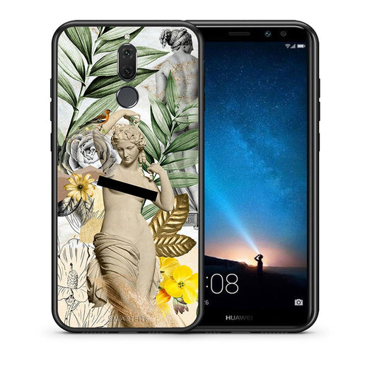 Θήκη Huawei Mate 10 Lite Woman Statue από τη Smartfits με σχέδιο στο πίσω μέρος και μαύρο περίβλημα | Huawei Mate 10 Lite Woman Statue case with colorful back and black bezels