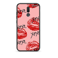 Thumbnail for huawei mate 10 lite XOXO Lips θήκη από τη Smartfits με σχέδιο στο πίσω μέρος και μαύρο περίβλημα | Smartphone case with colorful back and black bezels by Smartfits
