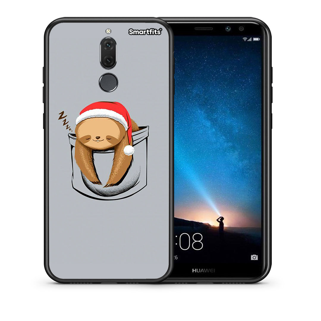 Θήκη Huawei Mate 10 Lite Xmas Zzzz από τη Smartfits με σχέδιο στο πίσω μέρος και μαύρο περίβλημα | Huawei Mate 10 Lite Xmas Zzzz case with colorful back and black bezels