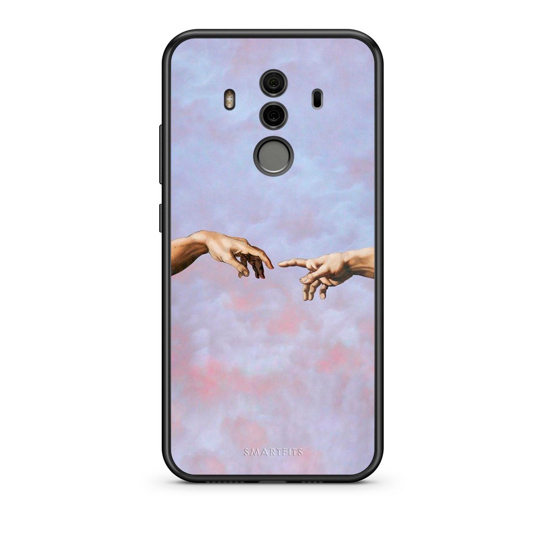 Huawei Mate 10 Pro Adam Hand θήκη από τη Smartfits με σχέδιο στο πίσω μέρος και μαύρο περίβλημα | Smartphone case with colorful back and black bezels by Smartfits
