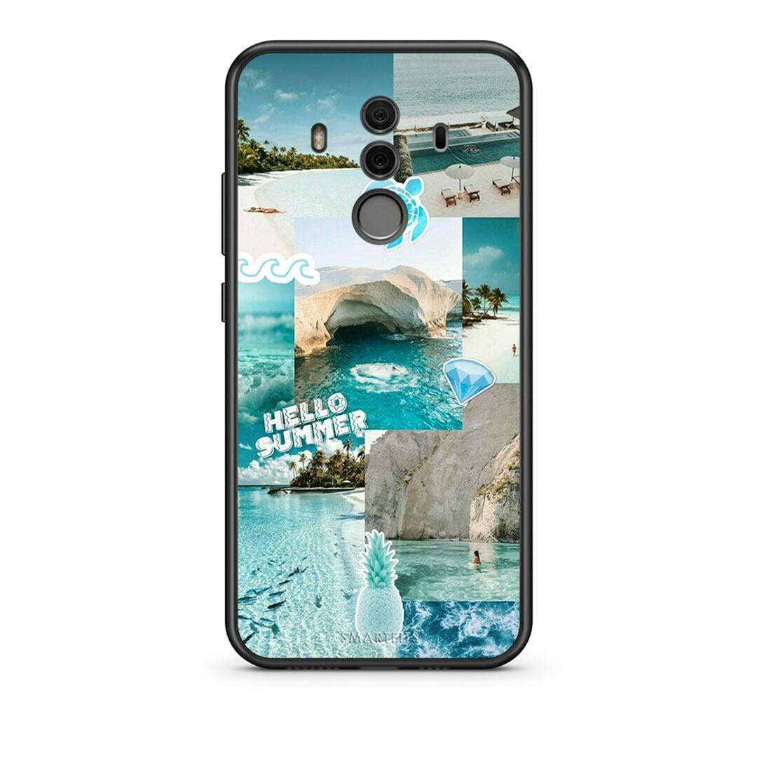 Huawei Mate 10 Pro Aesthetic Summer Θήκη από τη Smartfits με σχέδιο στο πίσω μέρος και μαύρο περίβλημα | Smartphone case with colorful back and black bezels by Smartfits