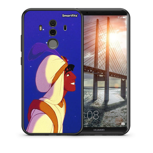 Θήκη Huawei Mate 10 Pro Alladin And Jasmine Love 1 από τη Smartfits με σχέδιο στο πίσω μέρος και μαύρο περίβλημα | Huawei Mate 10 Pro Alladin And Jasmine Love 1 case with colorful back and black bezels