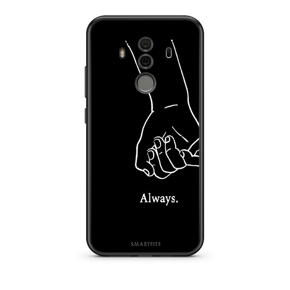 Huawei Mate 10 Pro Always & Forever 1 Θήκη Αγίου Βαλεντίνου από τη Smartfits με σχέδιο στο πίσω μέρος και μαύρο περίβλημα | Smartphone case with colorful back and black bezels by Smartfits