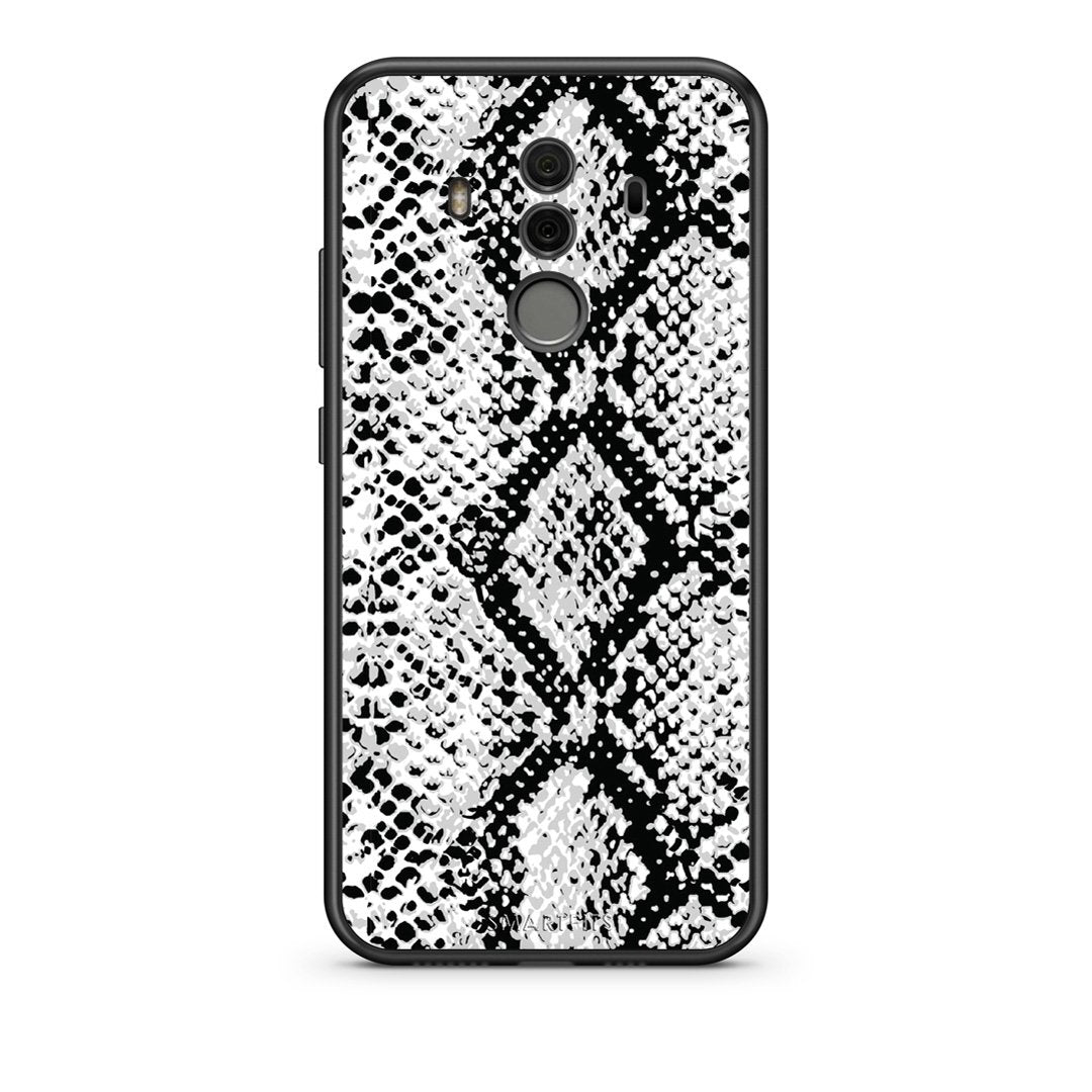 24 - Huawei Mate 10 Pro  White Snake Animal case, cover, bumper