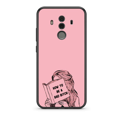 Huawei Mate 10 Pro Bad Bitch θήκη από τη Smartfits με σχέδιο στο πίσω μέρος και μαύρο περίβλημα | Smartphone case with colorful back and black bezels by Smartfits