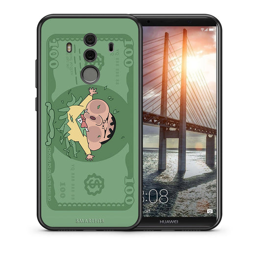 Θήκη Αγίου Βαλεντίνου Huawei Mate 10 Pro Big Money από τη Smartfits με σχέδιο στο πίσω μέρος και μαύρο περίβλημα | Huawei Mate 10 Pro Big Money case with colorful back and black bezels