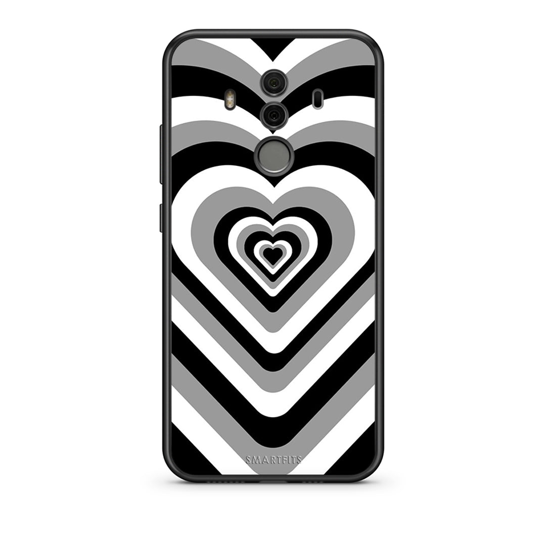 Huawei Mate 10 Pro Black Hearts θήκη από τη Smartfits με σχέδιο στο πίσω μέρος και μαύρο περίβλημα | Smartphone case with colorful back and black bezels by Smartfits