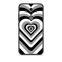 Thumbnail for Huawei Mate 10 Pro Black Hearts θήκη από τη Smartfits με σχέδιο στο πίσω μέρος και μαύρο περίβλημα | Smartphone case with colorful back and black bezels by Smartfits