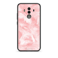 Thumbnail for 33 - Huawei Mate 10 Pro  Pink Feather Boho case, cover, bumper