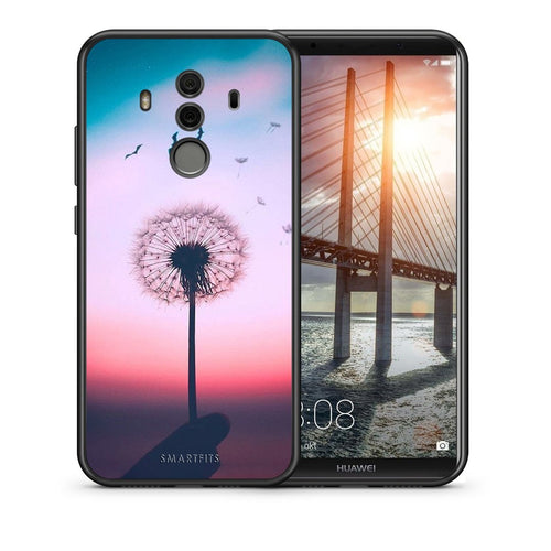 Θήκη Huawei Mate 10 Pro Wish Boho από τη Smartfits με σχέδιο στο πίσω μέρος και μαύρο περίβλημα | Huawei Mate 10 Pro Wish Boho case with colorful back and black bezels