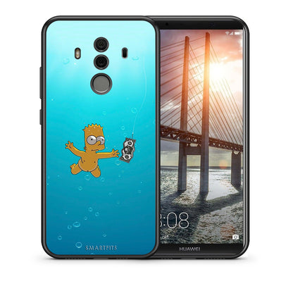 Θήκη Huawei Mate 10 Pro Chasing Money από τη Smartfits με σχέδιο στο πίσω μέρος και μαύρο περίβλημα | Huawei Mate 10 Pro Chasing Money case with colorful back and black bezels