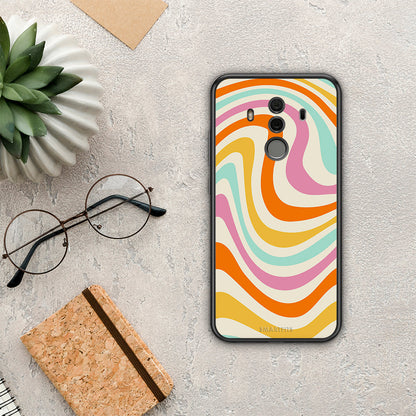Colourful Waves - Huawei Mate 10 Pro θήκη