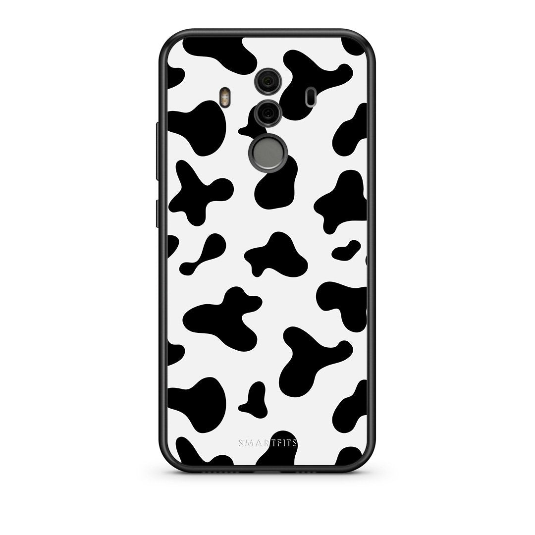 Huawei Mate 10 Pro Cow Print θήκη από τη Smartfits με σχέδιο στο πίσω μέρος και μαύρο περίβλημα | Smartphone case with colorful back and black bezels by Smartfits