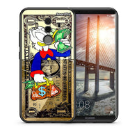 Thumbnail for Θήκη Huawei Mate 10 Pro Duck Money από τη Smartfits με σχέδιο στο πίσω μέρος και μαύρο περίβλημα | Huawei Mate 10 Pro Duck Money case with colorful back and black bezels