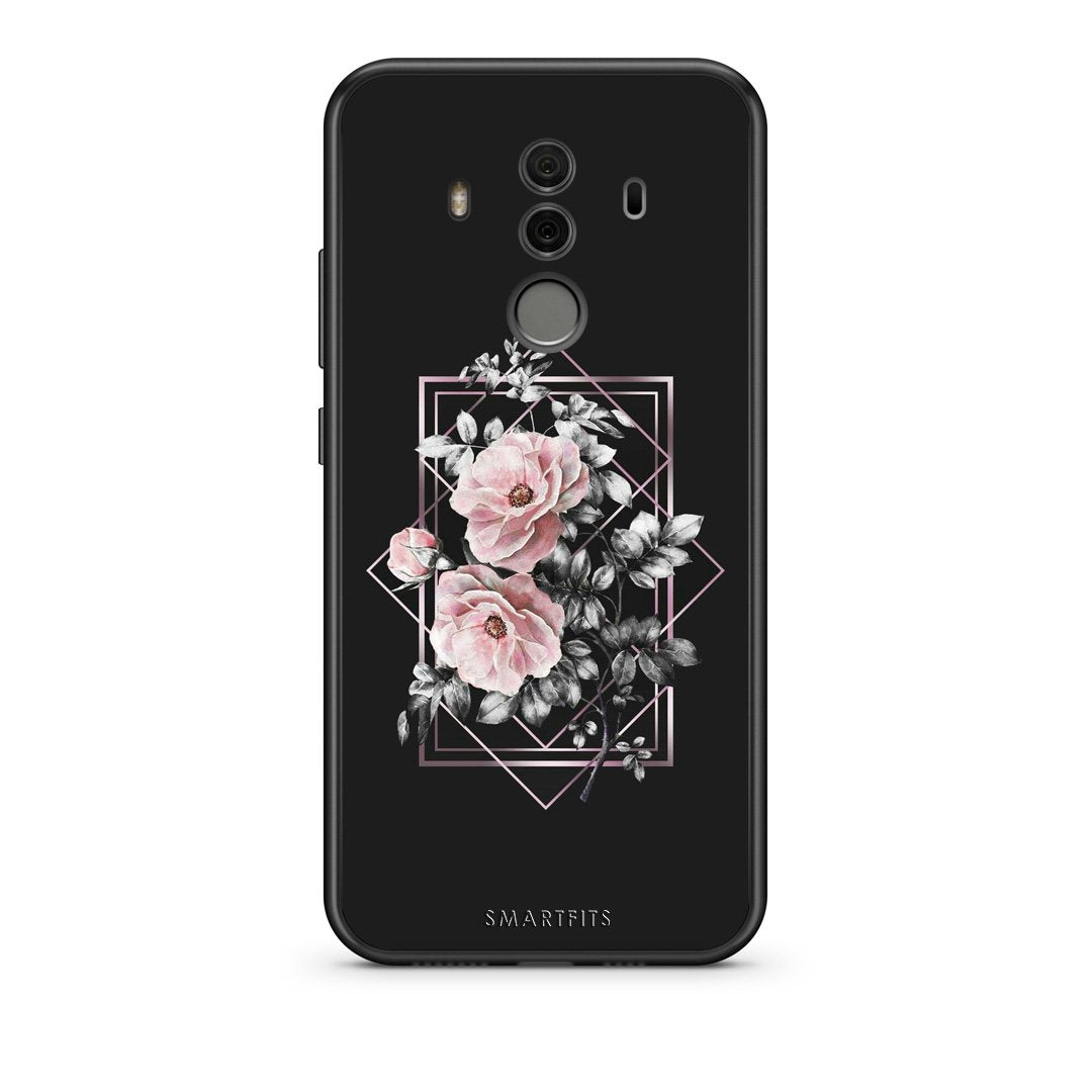 4 - Huawei Mate 10 Pro Frame Flower case, cover, bumper