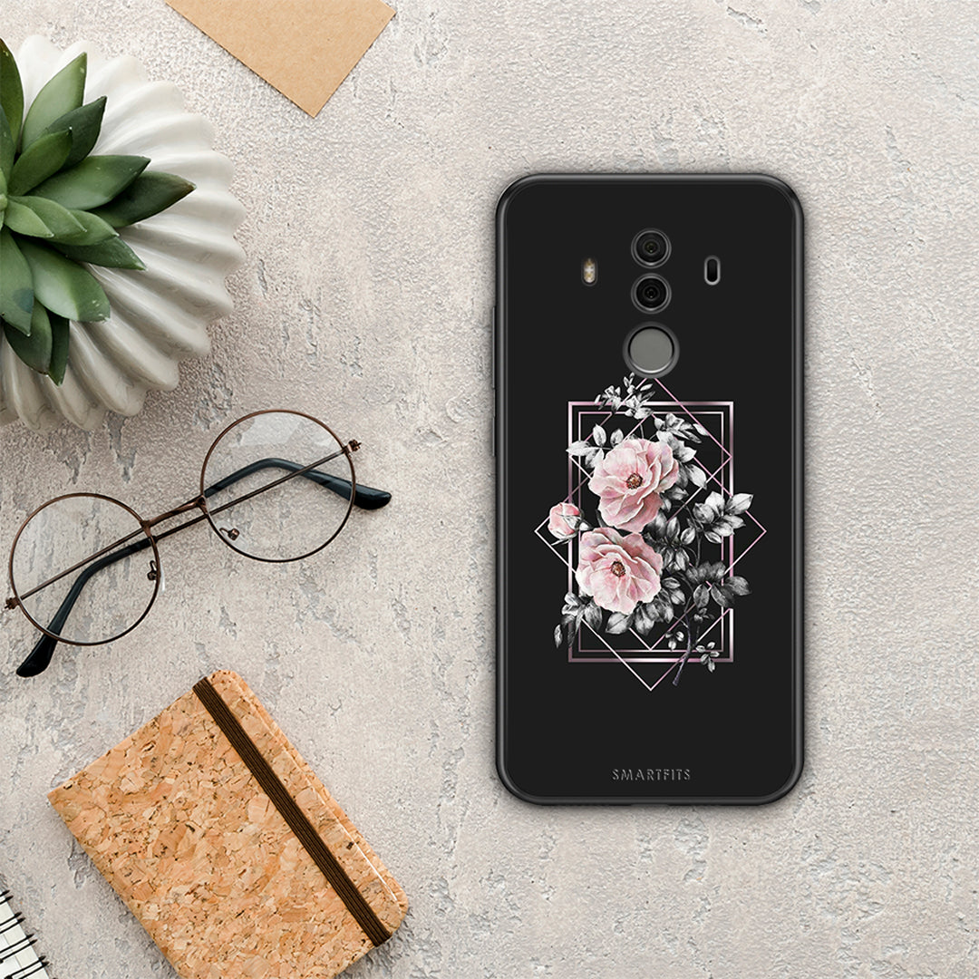 Flower Frame - Huawei Mate 10 Pro θήκη