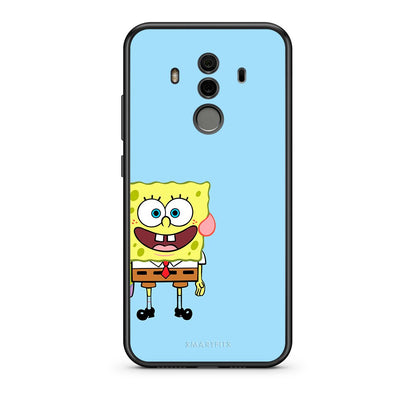 Huawei Mate 10 Pro Friends Bob θήκη από τη Smartfits με σχέδιο στο πίσω μέρος και μαύρο περίβλημα | Smartphone case with colorful back and black bezels by Smartfits