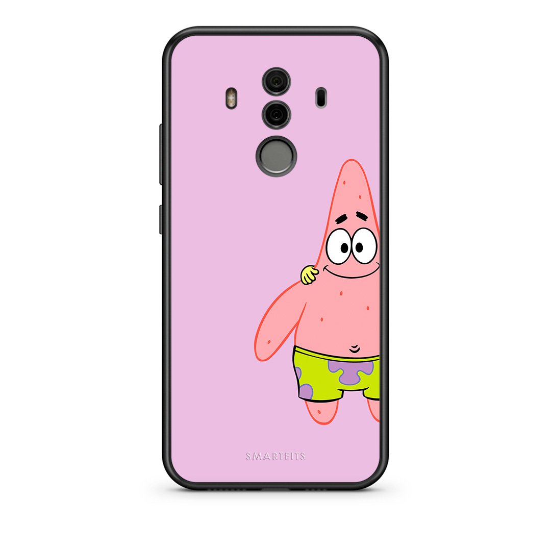 Huawei Mate 10 Pro  Friends Patrick θήκη από τη Smartfits με σχέδιο στο πίσω μέρος και μαύρο περίβλημα | Smartphone case with colorful back and black bezels by Smartfits