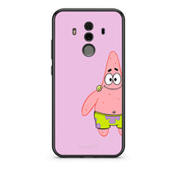 Thumbnail for Huawei Mate 10 Pro  Friends Patrick θήκη από τη Smartfits με σχέδιο στο πίσω μέρος και μαύρο περίβλημα | Smartphone case with colorful back and black bezels by Smartfits