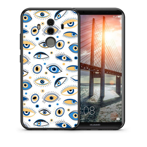 Θήκη Huawei Mate 10 Pro Ftou Ftou από τη Smartfits με σχέδιο στο πίσω μέρος και μαύρο περίβλημα | Huawei Mate 10 Pro Ftou Ftou case with colorful back and black bezels