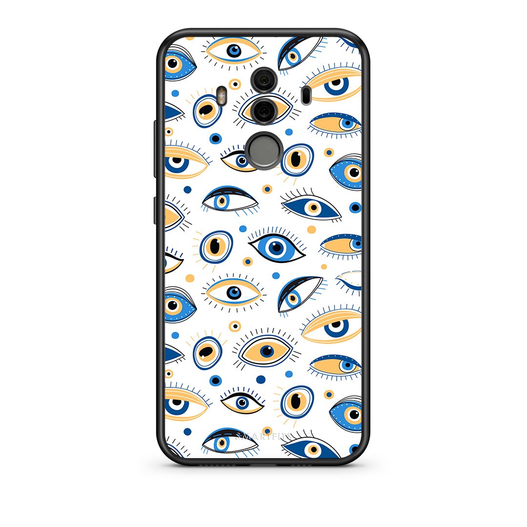 Huawei Mate 10 Pro Ftou Ftou θήκη από τη Smartfits με σχέδιο στο πίσω μέρος και μαύρο περίβλημα | Smartphone case with colorful back and black bezels by Smartfits