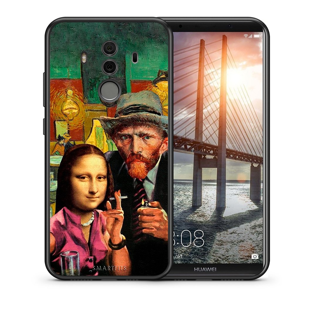 Θήκη Huawei Mate 10 Pro Funny Art από τη Smartfits με σχέδιο στο πίσω μέρος και μαύρο περίβλημα | Huawei Mate 10 Pro Funny Art case with colorful back and black bezels