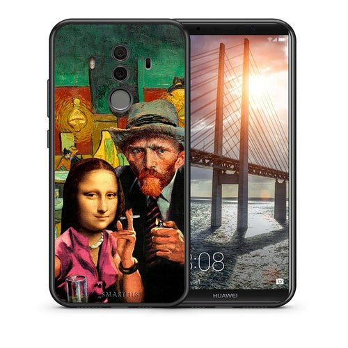Θήκη Huawei Mate 10 Pro Funny Art από τη Smartfits με σχέδιο στο πίσω μέρος και μαύρο περίβλημα | Huawei Mate 10 Pro Funny Art case with colorful back and black bezels