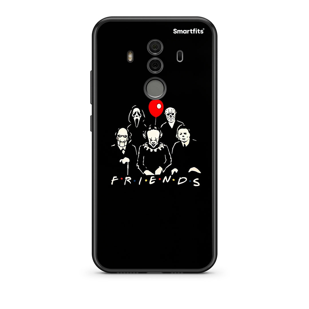 Huawei Mate 10 Pro Halloween Friends Θήκη από τη Smartfits με σχέδιο στο πίσω μέρος και μαύρο περίβλημα | Smartphone case with colorful back and black bezels by Smartfits