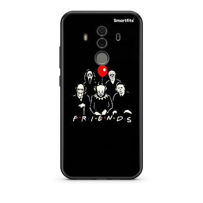 Huawei Mate 10 Pro Halloween Friends Θήκη από τη Smartfits με σχέδιο στο πίσω μέρος και μαύρο περίβλημα | Smartphone case with colorful back and black bezels by Smartfits