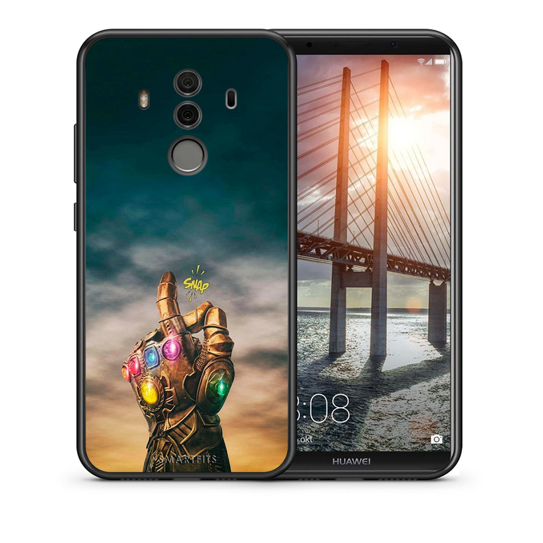Θήκη Huawei Mate 10 Pro Infinity Snap από τη Smartfits με σχέδιο στο πίσω μέρος και μαύρο περίβλημα | Huawei Mate 10 Pro Infinity Snap case with colorful back and black bezels