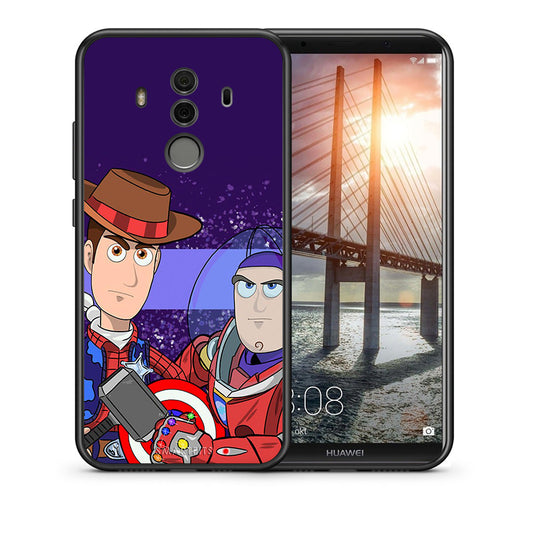Θήκη Huawei Mate 10 Pro Infinity Story από τη Smartfits με σχέδιο στο πίσω μέρος και μαύρο περίβλημα | Huawei Mate 10 Pro Infinity Story case with colorful back and black bezels
