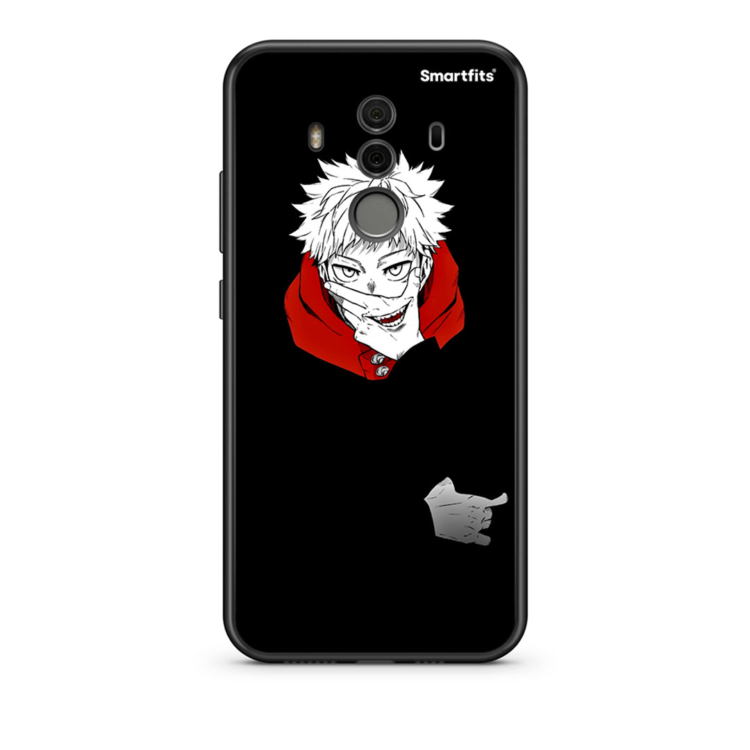 Huawei Mate 10 Pro Itadori Anime θήκη από τη Smartfits με σχέδιο στο πίσω μέρος και μαύρο περίβλημα | Smartphone case with colorful back and black bezels by Smartfits