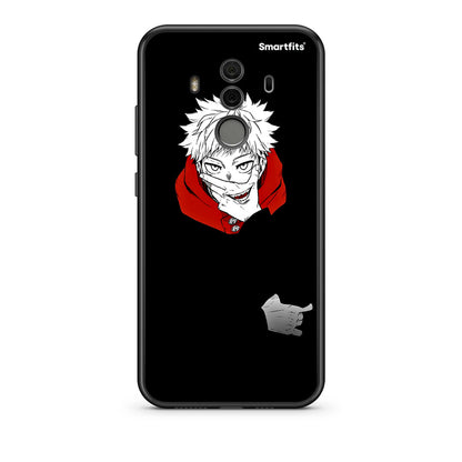Huawei Mate 10 Pro Itadori Anime θήκη από τη Smartfits με σχέδιο στο πίσω μέρος και μαύρο περίβλημα | Smartphone case with colorful back and black bezels by Smartfits