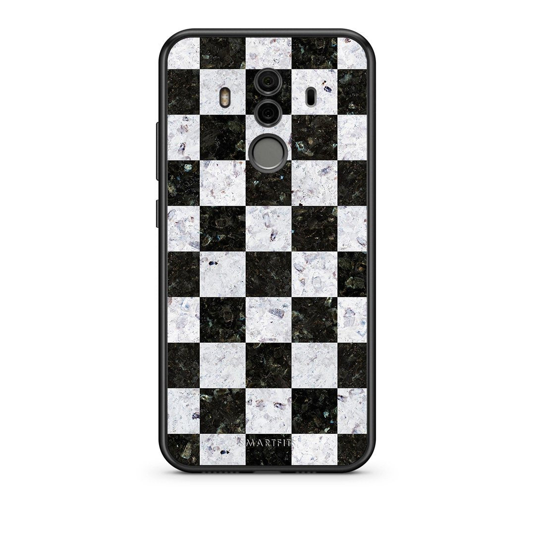 4 - Huawei Mate 10 Pro Square Geometric Marble case, cover, bumper