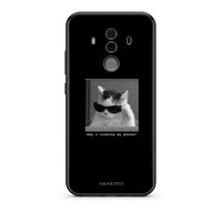 Thumbnail for Huawei Mate 10 Pro Meme Cat θήκη από τη Smartfits με σχέδιο στο πίσω μέρος και μαύρο περίβλημα | Smartphone case with colorful back and black bezels by Smartfits