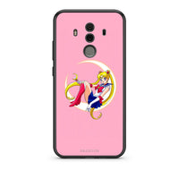 Thumbnail for Huawei Mate 10 Pro Moon Girl θήκη από τη Smartfits με σχέδιο στο πίσω μέρος και μαύρο περίβλημα | Smartphone case with colorful back and black bezels by Smartfits