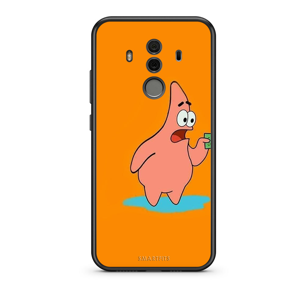 Huawei Mate 10 Pro No Money 1 Θήκη Αγίου Βαλεντίνου από τη Smartfits με σχέδιο στο πίσω μέρος και μαύρο περίβλημα | Smartphone case with colorful back and black bezels by Smartfits