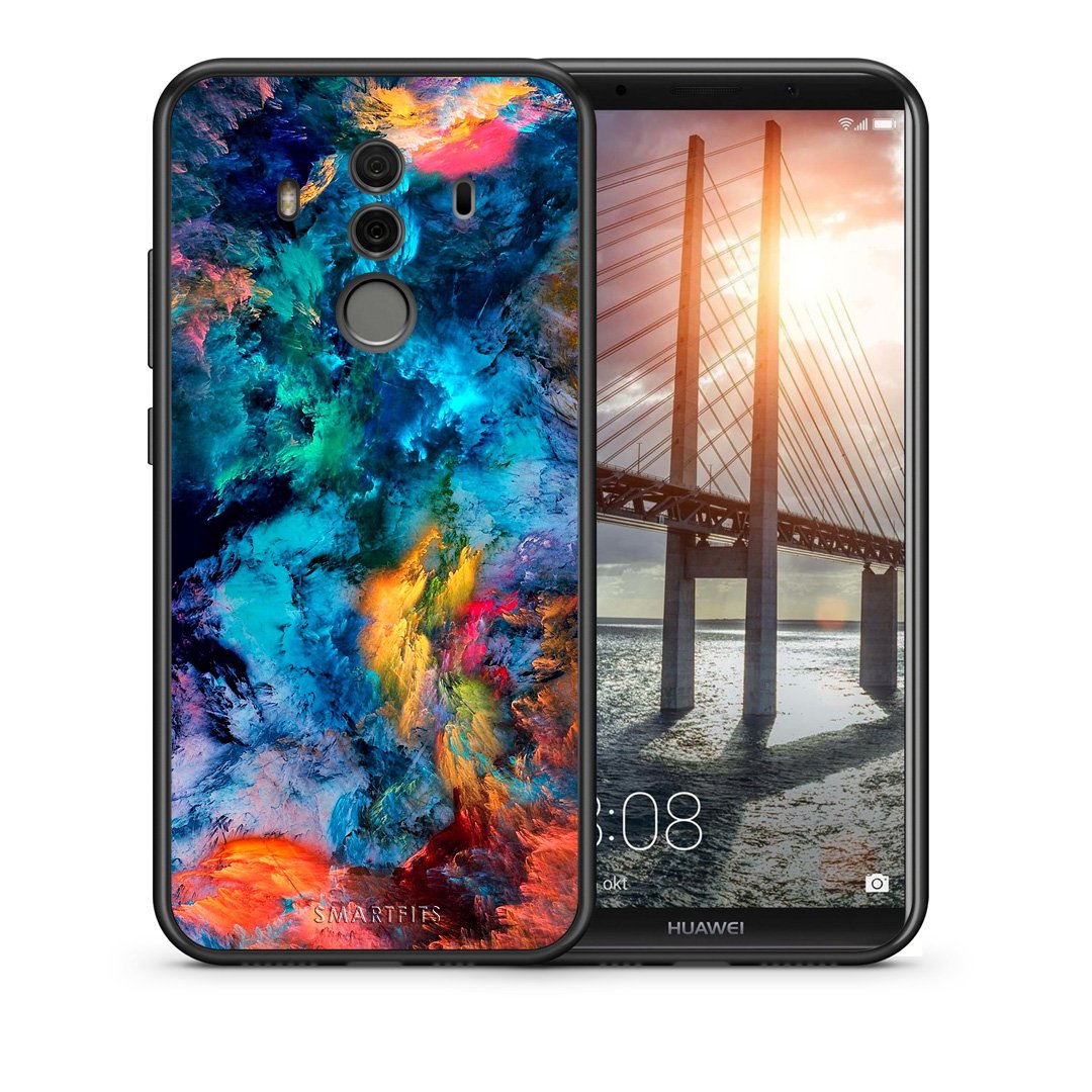 Θήκη Huawei Mate 10 Pro Crayola Paint από τη Smartfits με σχέδιο στο πίσω μέρος και μαύρο περίβλημα | Huawei Mate 10 Pro Crayola Paint case with colorful back and black bezels