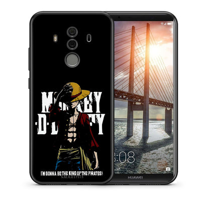 Θήκη Huawei Mate 10 Pro Pirate King από τη Smartfits με σχέδιο στο πίσω μέρος και μαύρο περίβλημα | Huawei Mate 10 Pro Pirate King case with colorful back and black bezels