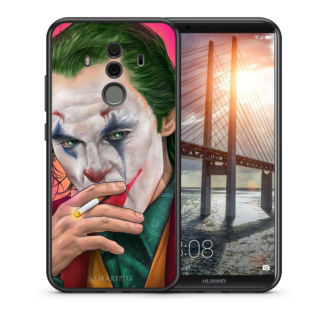 Θήκη Huawei Mate 10 Pro JokesOnU PopArt από τη Smartfits με σχέδιο στο πίσω μέρος και μαύρο περίβλημα | Huawei Mate 10 Pro JokesOnU PopArt case with colorful back and black bezels