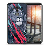 Thumbnail for Θήκη Huawei Mate 10 Pro Lion Designer PopArt από τη Smartfits με σχέδιο στο πίσω μέρος και μαύρο περίβλημα | Huawei Mate 10 Pro Lion Designer PopArt case with colorful back and black bezels