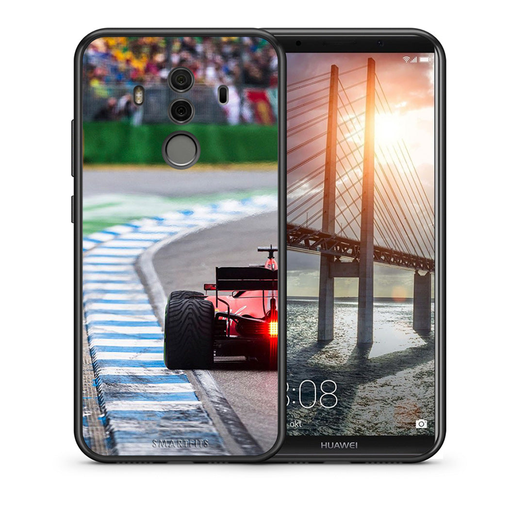 Θήκη Huawei Mate 10 Pro Racing Vibes από τη Smartfits με σχέδιο στο πίσω μέρος και μαύρο περίβλημα | Huawei Mate 10 Pro Racing Vibes case with colorful back and black bezels