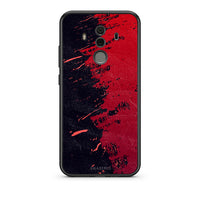 Thumbnail for Huawei Mate 10 Pro Red Paint Θήκη Αγίου Βαλεντίνου από τη Smartfits με σχέδιο στο πίσω μέρος και μαύρο περίβλημα | Smartphone case with colorful back and black bezels by Smartfits