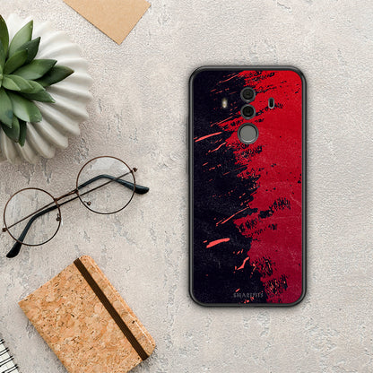 Red Paint - Huawei Mate 10 Pro θήκη