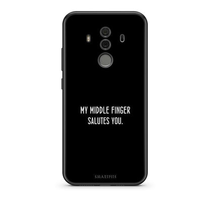 Huawei Mate 10 Pro Salute θήκη από τη Smartfits με σχέδιο στο πίσω μέρος και μαύρο περίβλημα | Smartphone case with colorful back and black bezels by Smartfits