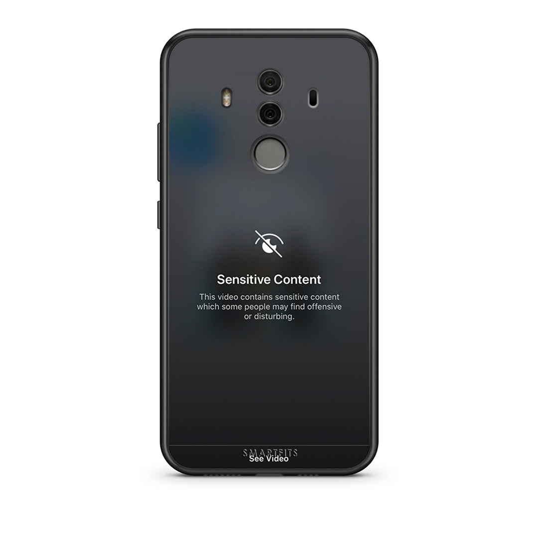 Huawei Mate 10 Pro Sensitive Content θήκη από τη Smartfits με σχέδιο στο πίσω μέρος και μαύρο περίβλημα | Smartphone case with colorful back and black bezels by Smartfits