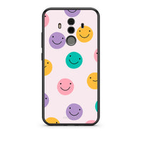 Thumbnail for Huawei Mate 10 Pro Smiley Faces θήκη από τη Smartfits με σχέδιο στο πίσω μέρος και μαύρο περίβλημα | Smartphone case with colorful back and black bezels by Smartfits