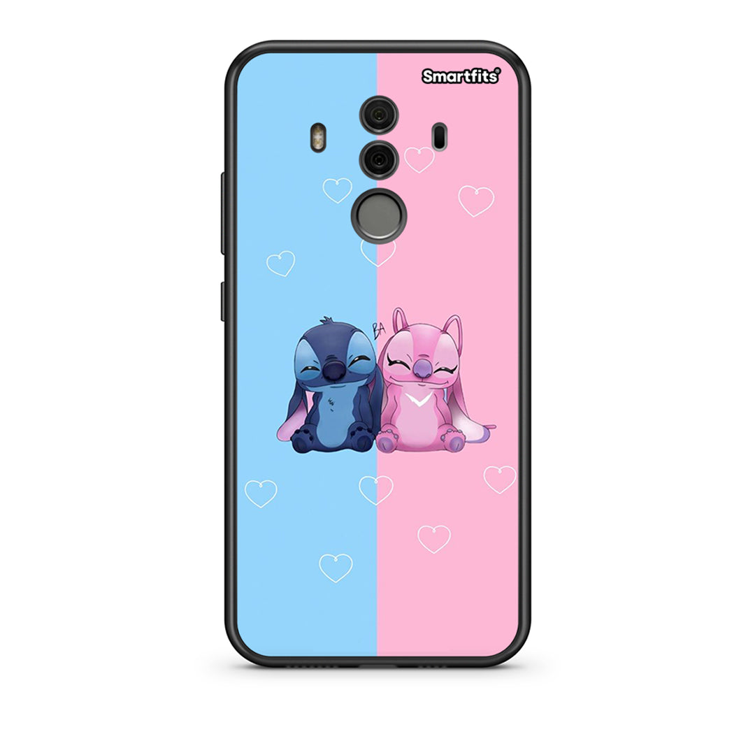 Huawei Mate 10 Pro Stitch And Angel θήκη από τη Smartfits με σχέδιο στο πίσω μέρος και μαύρο περίβλημα | Smartphone case with colorful back and black bezels by Smartfits
